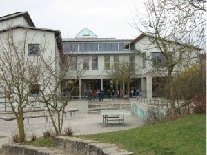 Pausenhof der Grundschule Schnelldorf